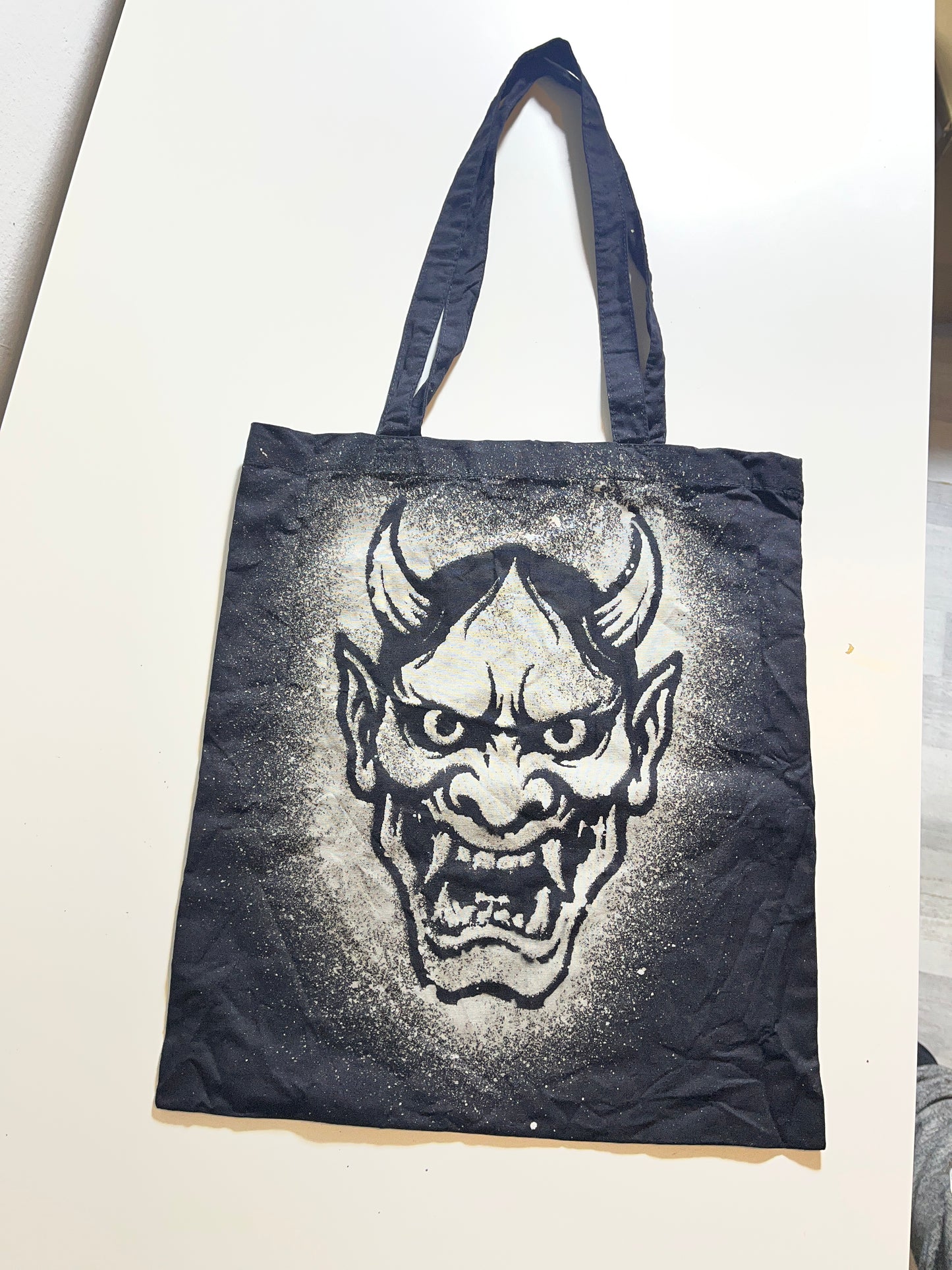 Oni maszk vászontáska