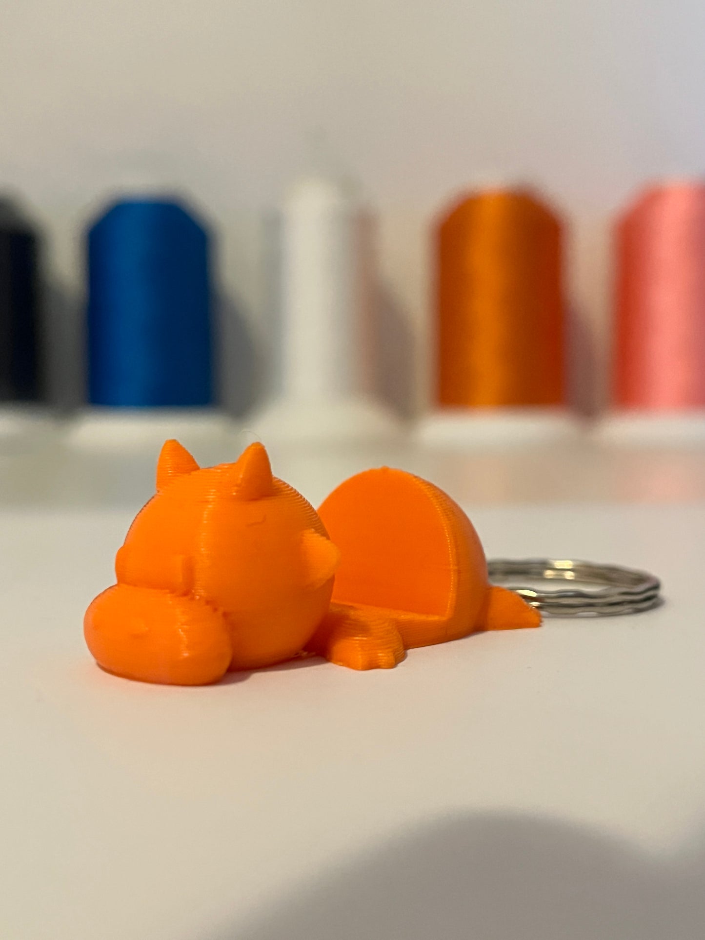 Telefontartós Boci kulcstartó